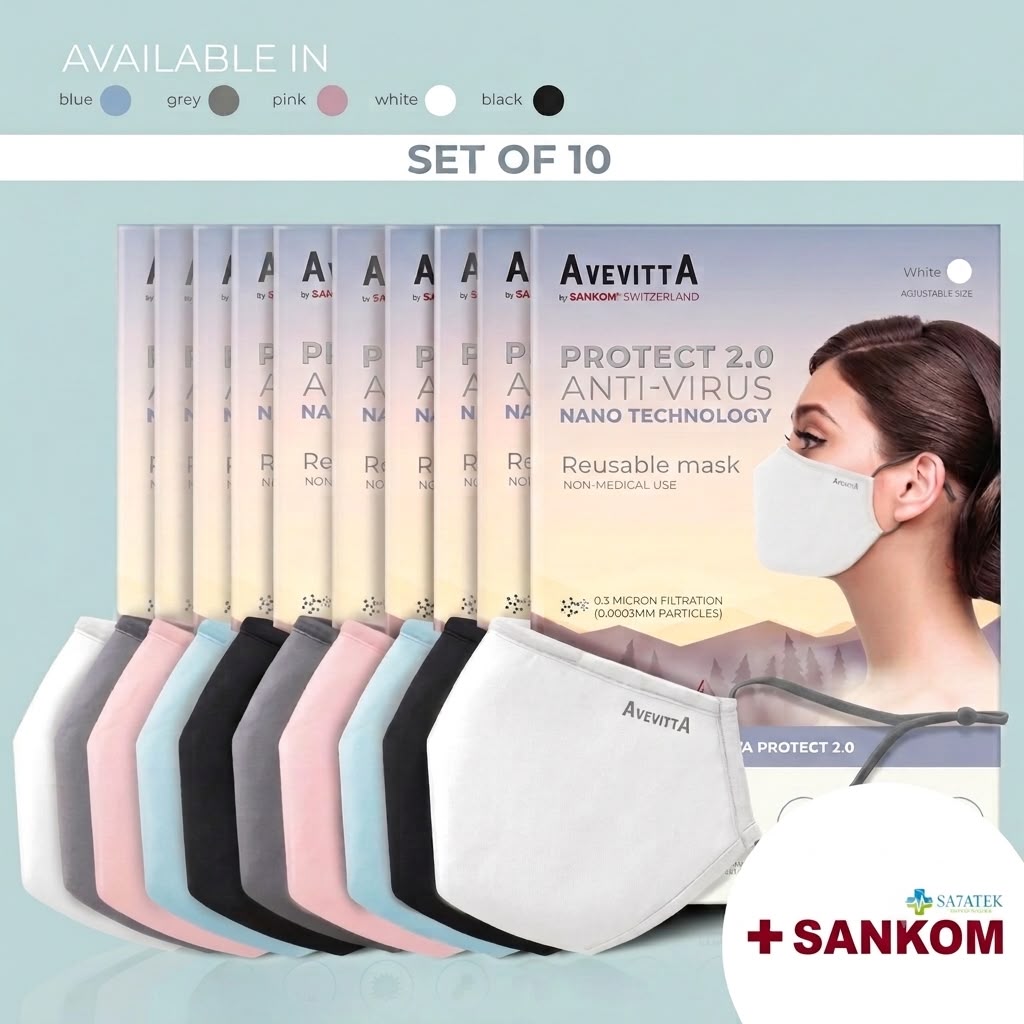 Avevitta Protect 2.0 Anti-Virus Nano Technology Mask